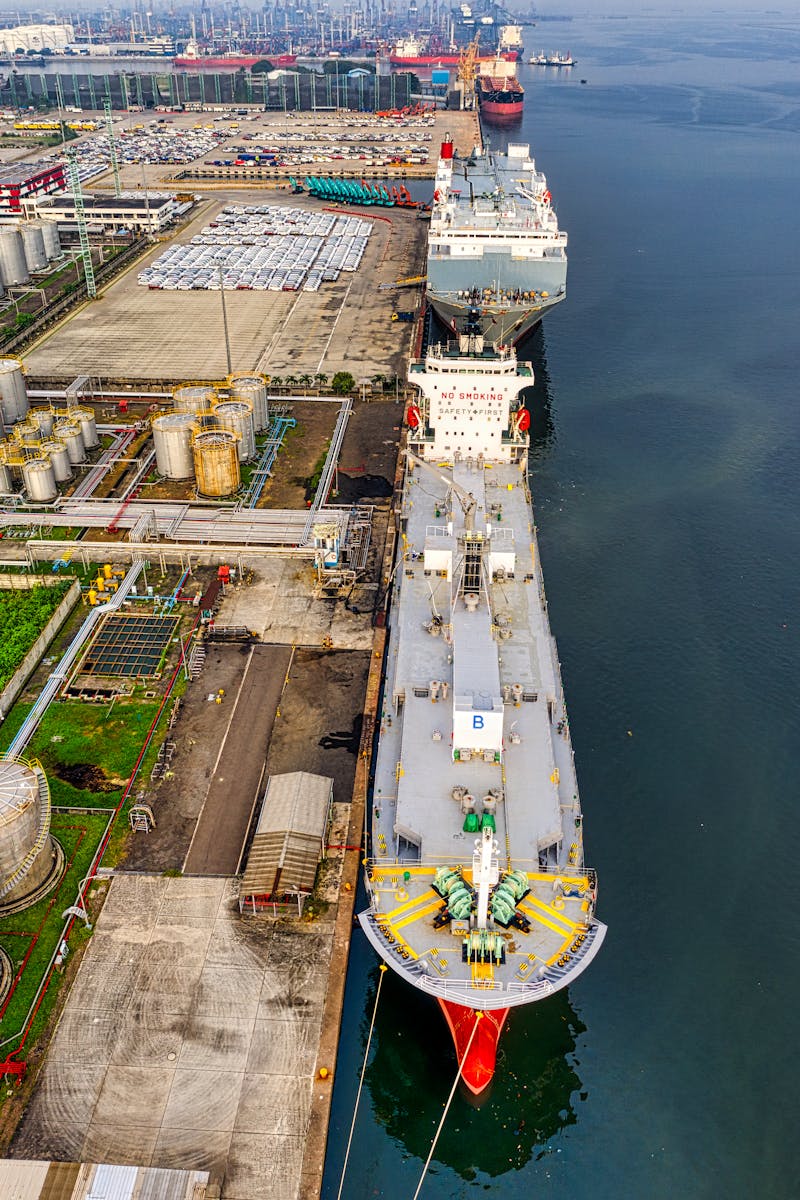 Oil tanker and storage